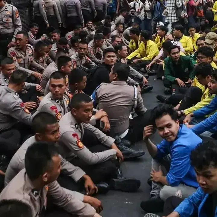 18.504 Personel Gabungan Amankan Unjuk Rasa di Jakarta Pusat