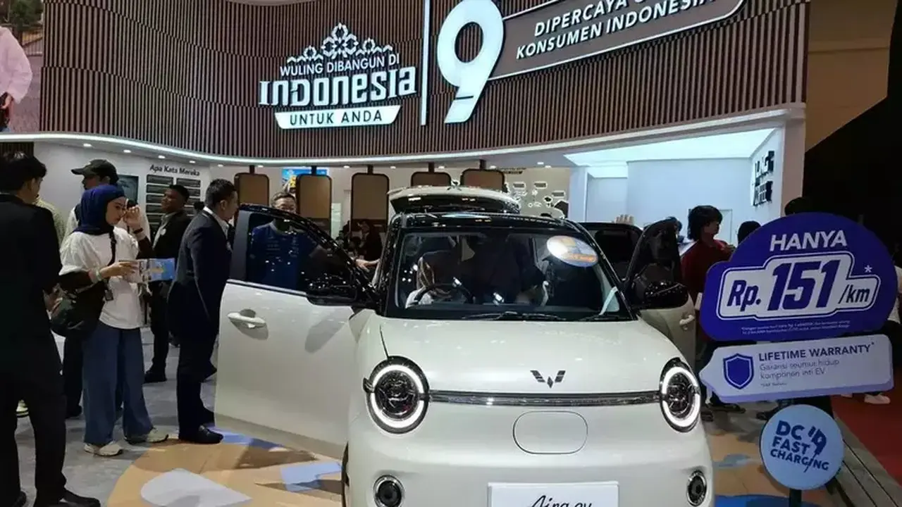 Aira EV Jadi Bintang di GIIAS 2026, Wuling Raih Ribuan SPK
