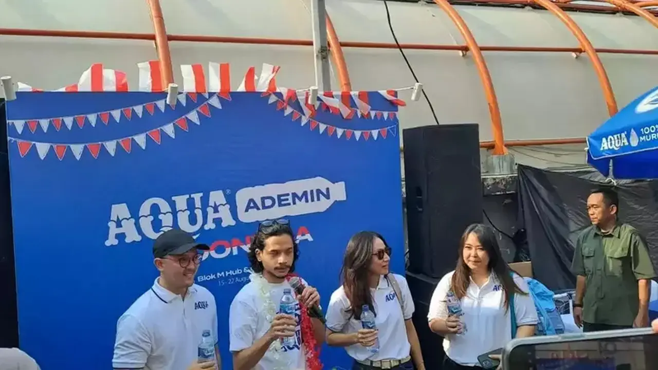 AQUA Kampanyekan Hidrasi Sehat dan Energi Positif Lewat "Kaum Adem"