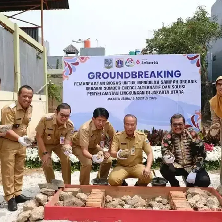 Bank Jakarta Hadirkan Solusi Sampah Organik di Rusunawa Melalui Biodigester Komunal