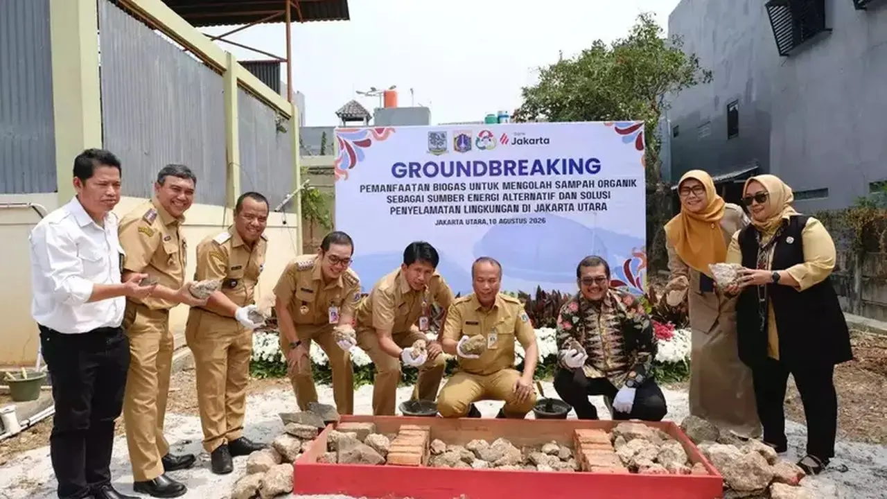 Bank Jakarta Hadirkan Solusi Sampah Organik di Rusunawa Melalui Biodigester Komunal