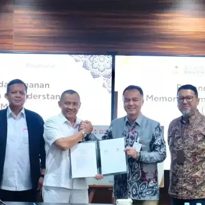 Bank Muamalat dan RS PMI Bogor Jalin Kemitraan Tingkatkan Layanan Keuangan Syariah