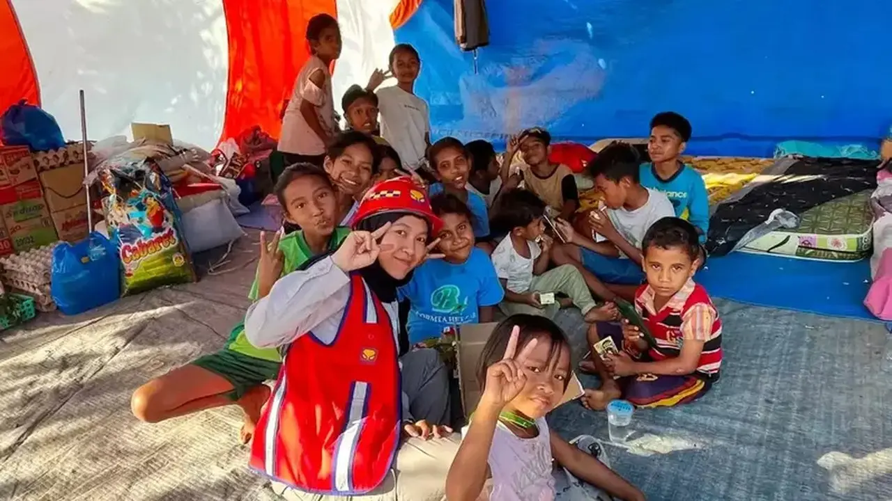 Brantas Abipraya Salurkan Bantuan Darurat untuk Korban Gempa NTT