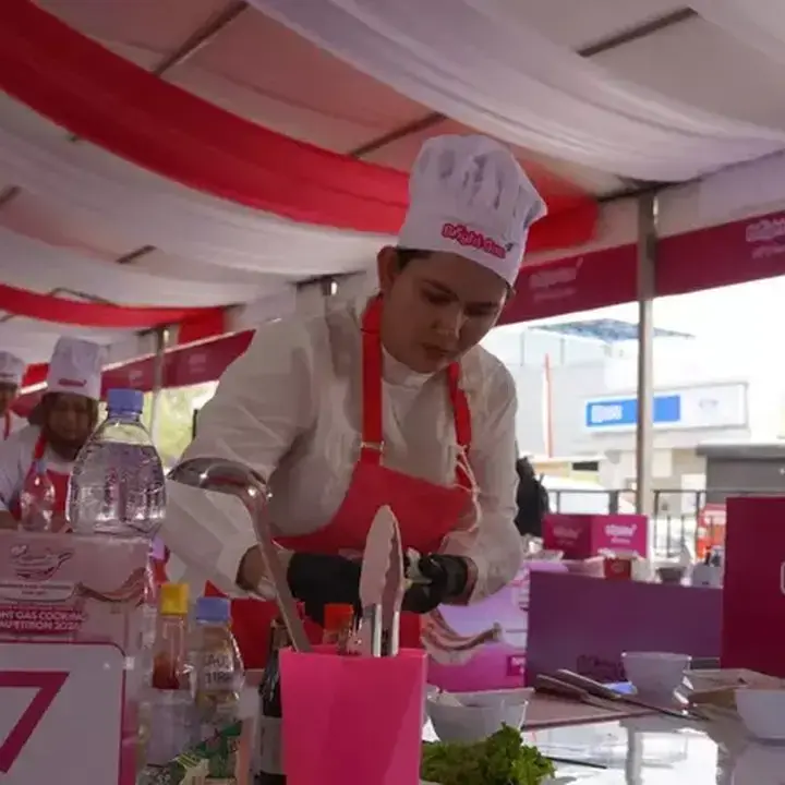 Bright Gas Gelar Kompetisi Memasak, Devan Andhika Saputra Juarai Semifinal Tegal