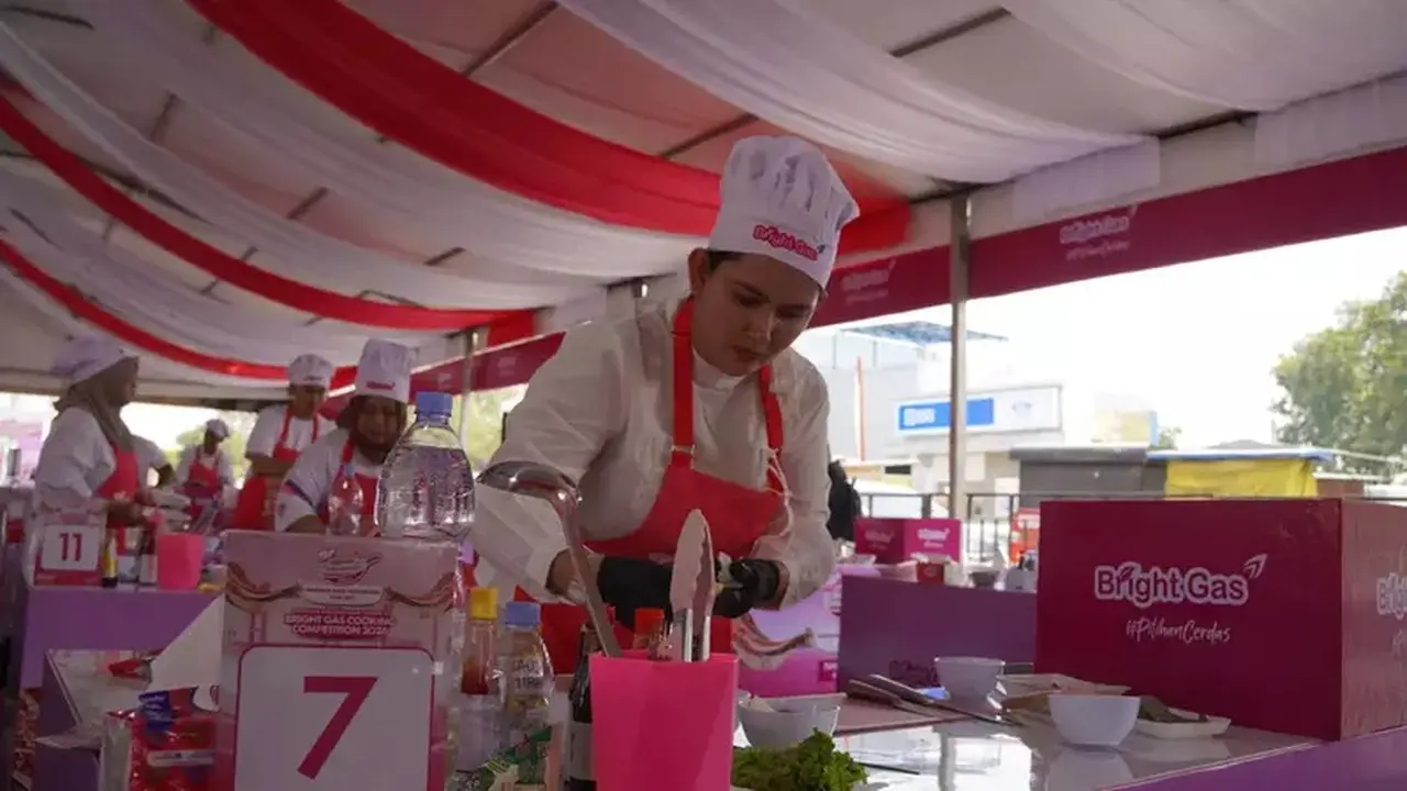 Bright Gas Gelar Kompetisi Memasak, Devan Andhika Saputra Juarai Semifinal Tegal