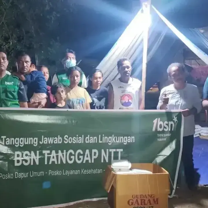 Dukungan Logistik dan Konektivitas Mengalir ke Korban Gempa Flores