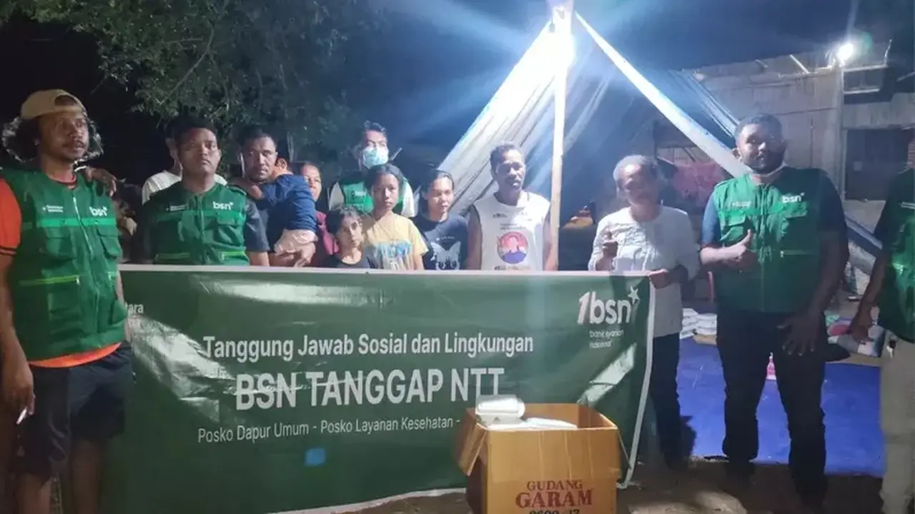Dukungan Logistik dan Konektivitas Mengalir ke Korban Gempa Flores