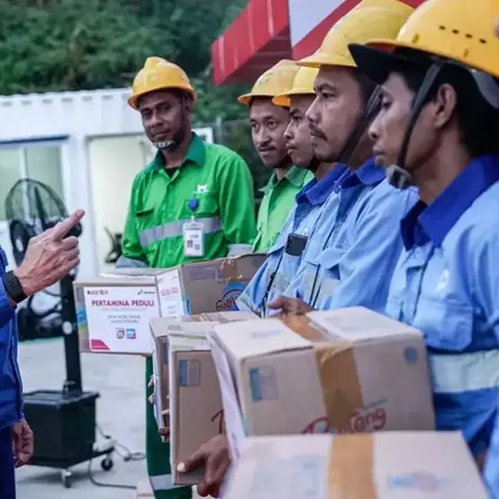 Elnusa dan Pertamina Group Beri Bantuan Kemanusiaan untuk Korban Gempa Flores