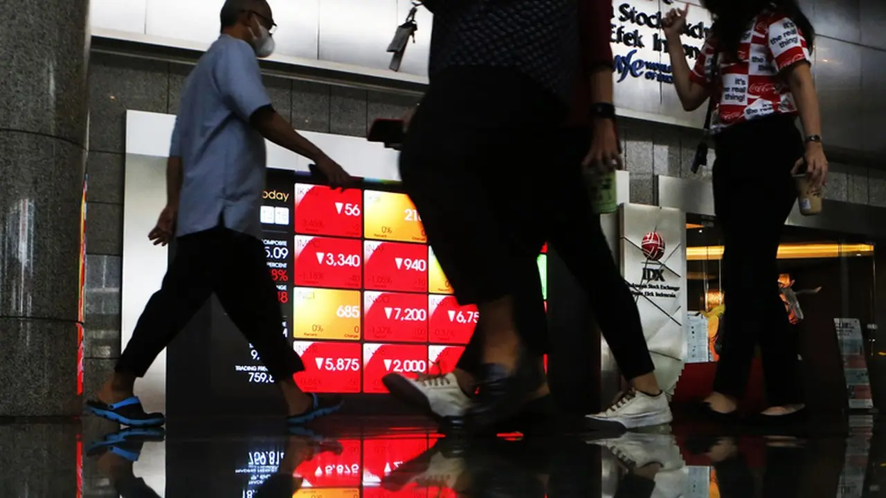 IHSG Ambles, 10 Saham Justru Kompak Melonjak ke Puncak