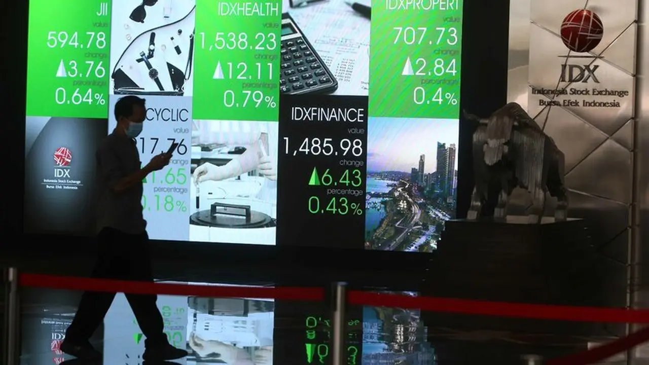 IHSG Menguat di Perdagangan Sesi I, Saham ISAT Meroket