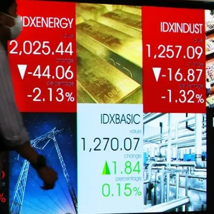 IHSG Merosot, Namun Tiga Saham Catat Kenaikan Tertinggi