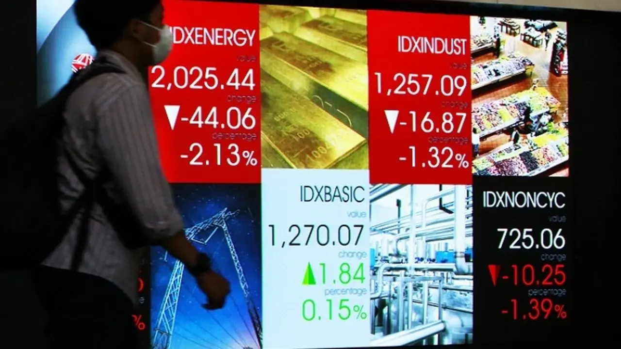 IHSG Merosot, Namun Tiga Saham Catat Kenaikan Tertinggi