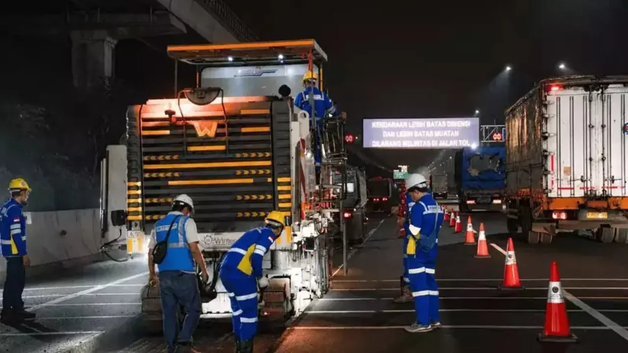 Jasa Marga Lakukan Preservasi Jalan Tol, Prioritaskan Keamanan Pengguna