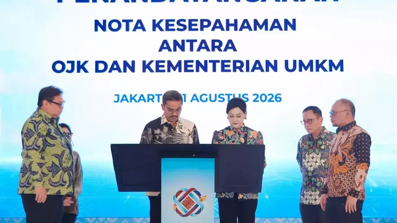 Kementerian UMKM dan OJK Bentuk Satgas Percepat Akses Pembiayaan UMKM