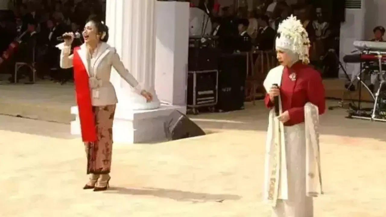 Krisdayanti & Melly Goeslaw Pukau Istana dengan Duet Emas di HUT RI ke-81