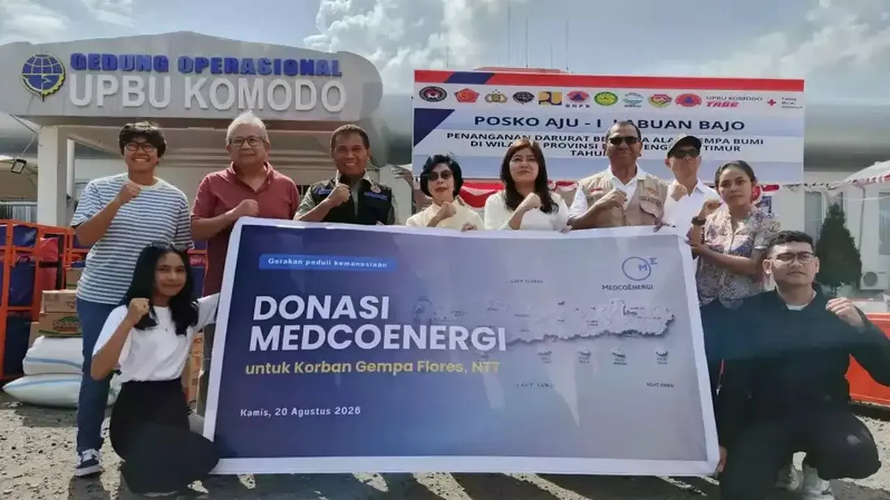 MedcoEnergi Kirim Bantuan Logistik untuk Korban Gempa NTT