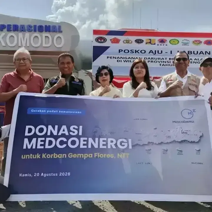 MedcoEnergi Salurkan Bantuan Logistik untuk Korban Gempa NTT