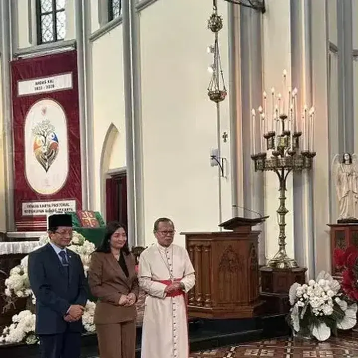 Menteri Jerman Kagumi Toleransi Beragama Indonesia di Istiqlal