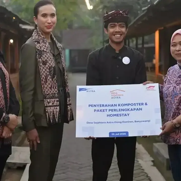 Menteri Pariwisata Apresiasi Pengembangan Desa Wisata Budaya Astra di Banyuwangi