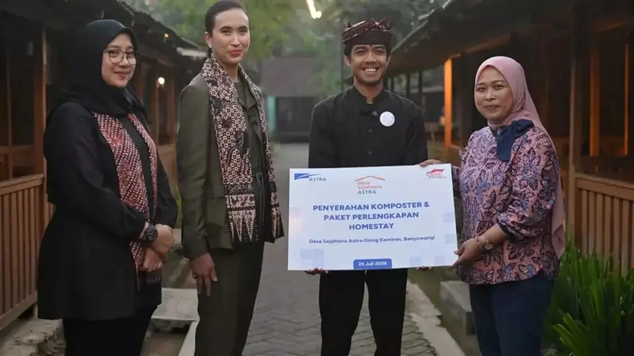 Menteri Pariwisata Apresiasi Pengembangan Desa Wisata Budaya Astra di Banyuwangi