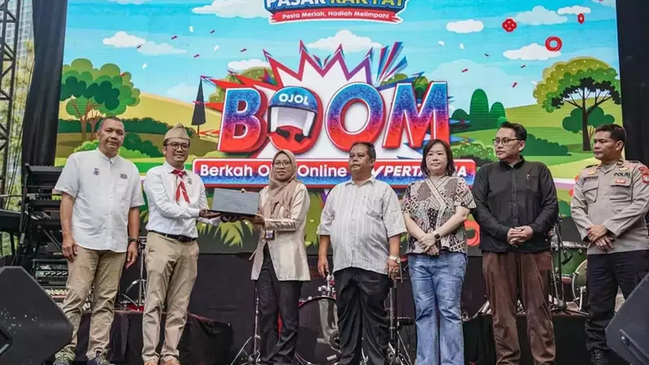 Pertamina Bagikan 100 Motor dalam Program Berkah Ojek Online MyPertamina