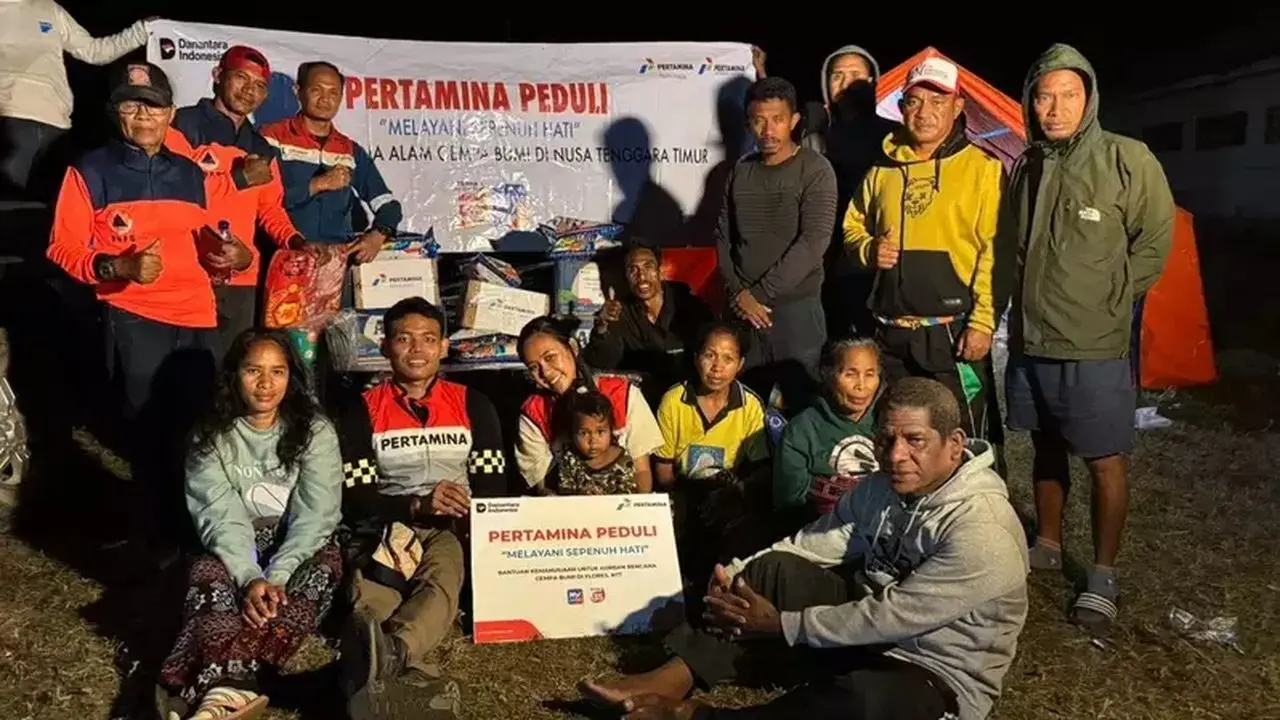 Pertamina Salurkan Bantuan Kemanusiaan untuk Korban Gempa Sikka, NTT