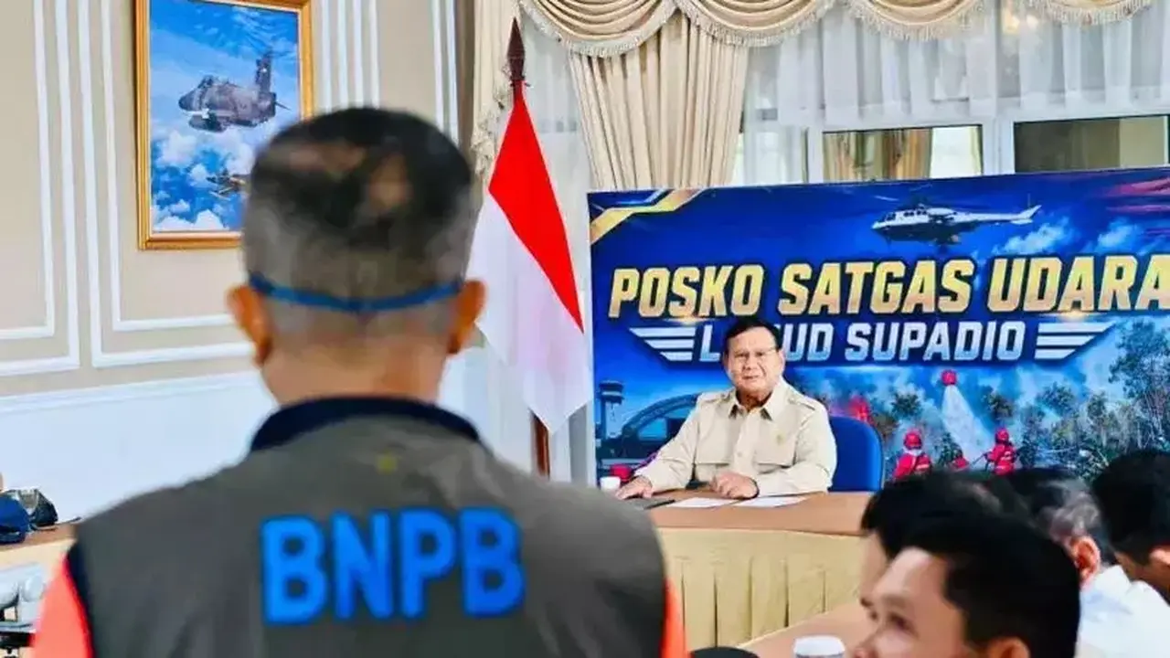 Prabowo Minta Laporan Nyata Karhutla Kalbar, Ribuan Titik Panas Terdeteksi