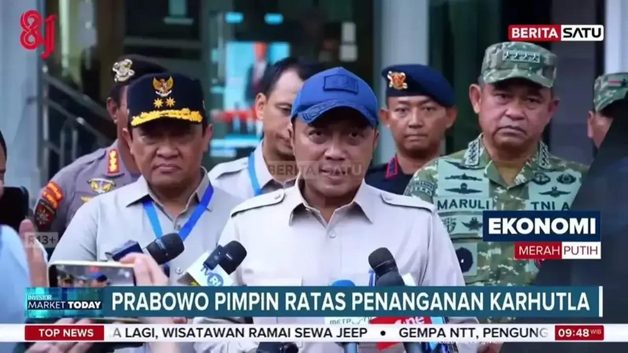 Prabowo Pimpin Langsung Penanganan Karhutla, Komdigi Pastikan Jaringan Telekomunikasi NTT Pulih 100%