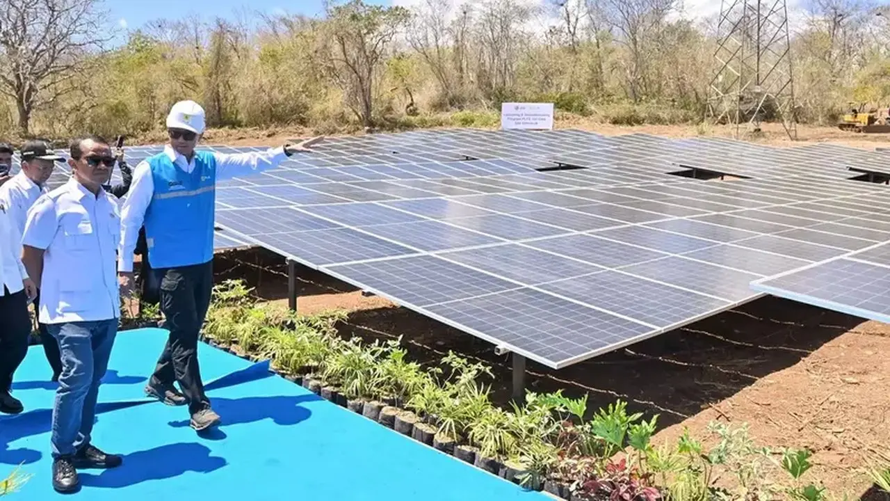 Prabowo Resmikan 14 Proyek PLTS 5,3 GW, Target 100 GW hingga 2029