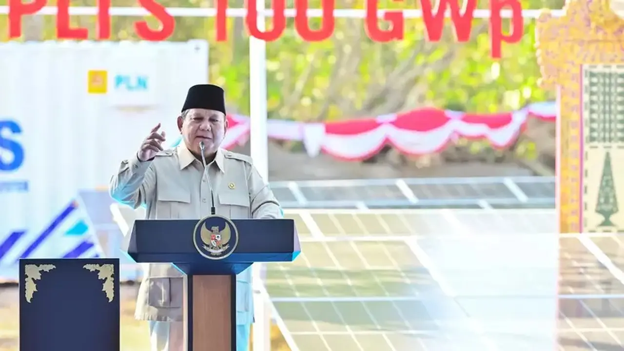 Prabowo Targetkan 100 GWp PLTS dalam Tiga Tahun untuk Ketahanan Energi Nasional