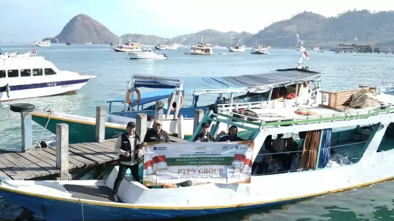 PTPN Group Salurkan 17 Ton Bantuan Kemanusiaan untuk Korban Bencana NTT