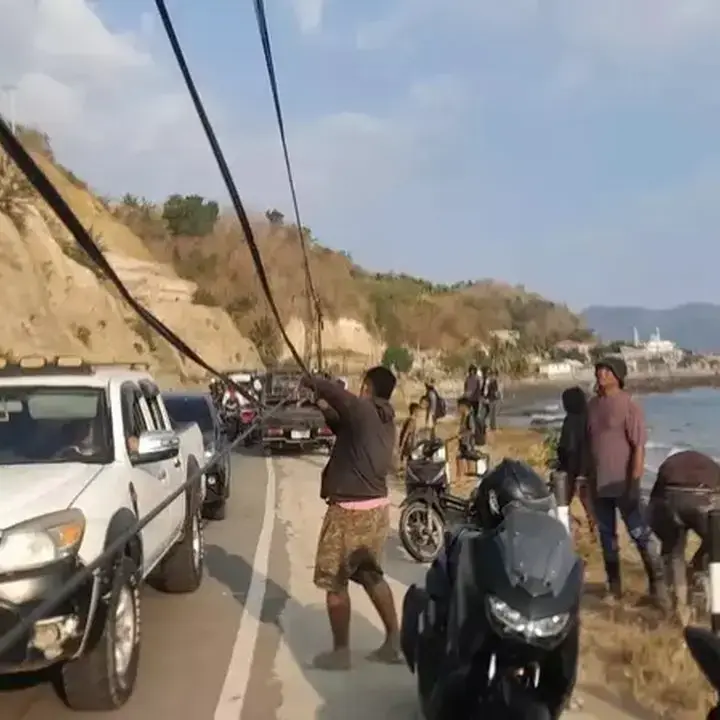 Pulihnya Sinyal Internet Pascagempa NTT: 86% BTS Beroperasi Kembali