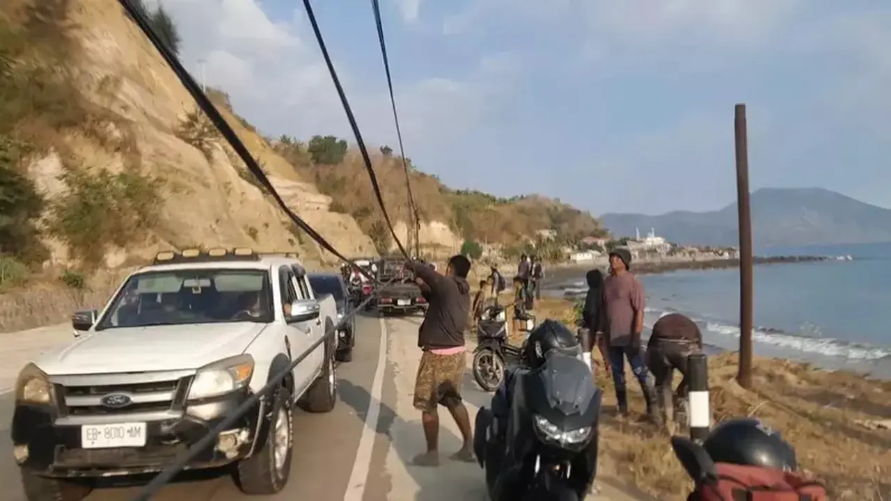 Pulihnya Sinyal Internet Pascagempa NTT: 86% BTS Beroperasi Kembali