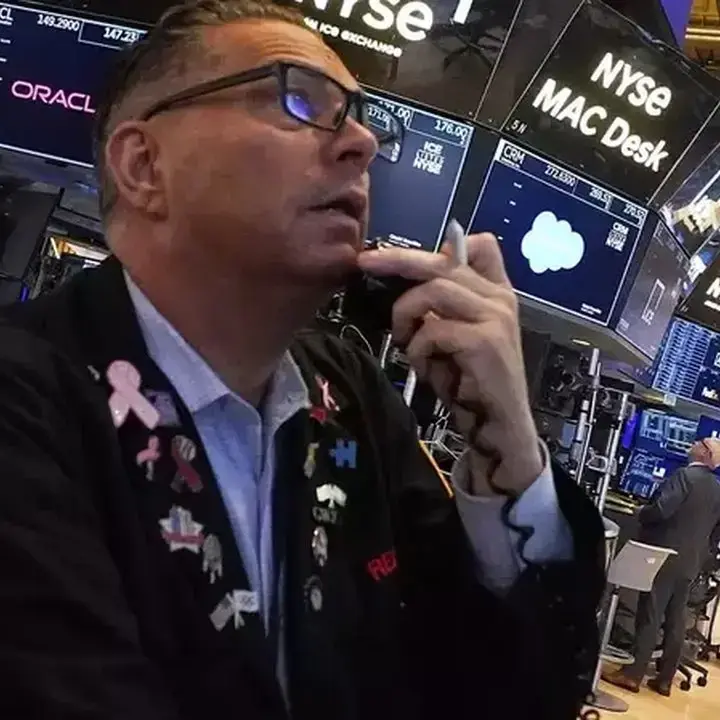 Saham Wall Street Merosot Akibat Teknologi dan Ketegangan Iran