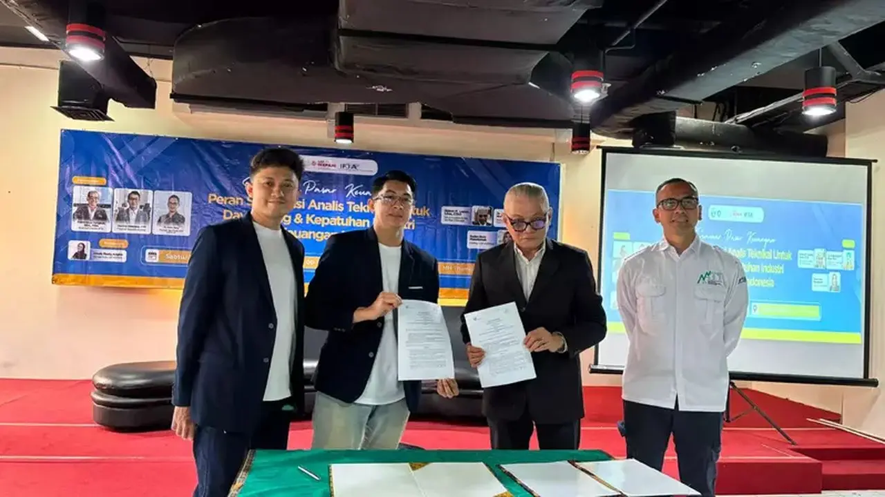 Sertifikasi Analis Teknikal Indonesia Kini Setara Standar Global