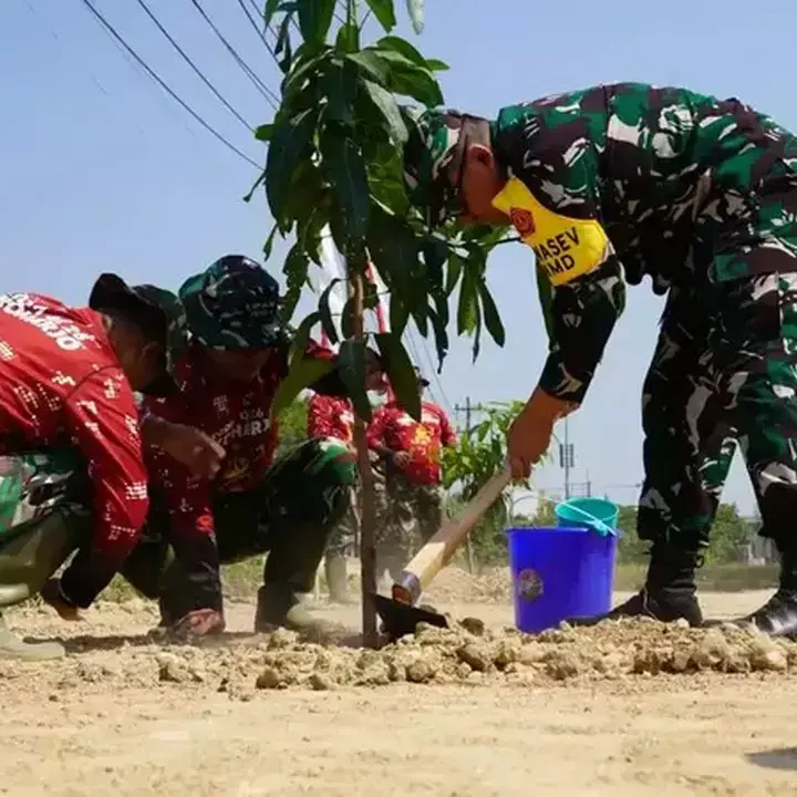 TMMD Sukoharjo Hadirkan Sumur Bor dan Green House untuk Produktivitas Warga