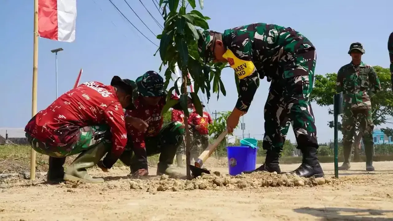 TMMD Sukoharjo Hadirkan Sumur Bor dan Green House untuk Produktivitas Warga