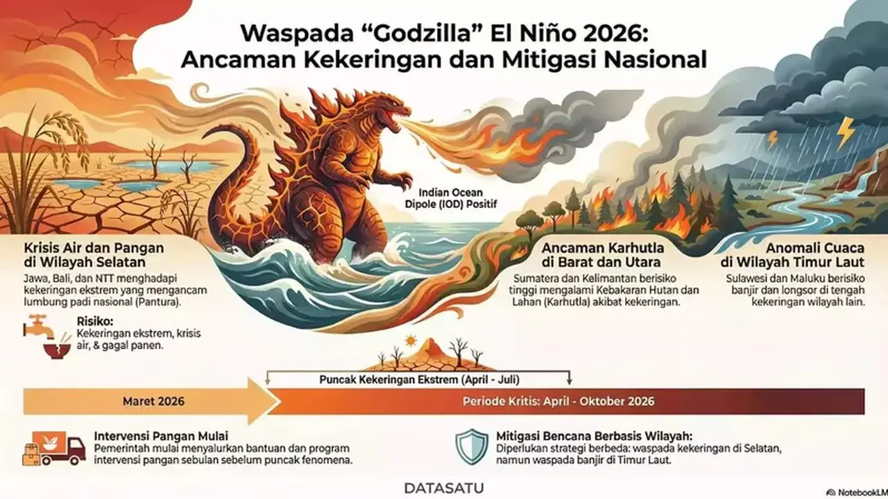 Waspada Risiko Inflasi Beras Tinggi Akibat El Nino dan IOD