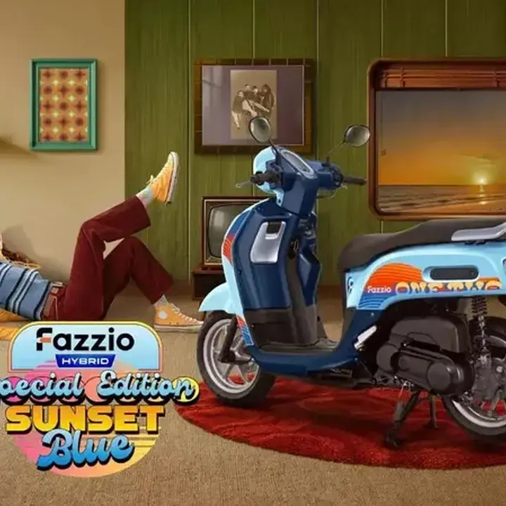 Yamaha Fazzio Edisi Khusus Sunset Blue Hadir untuk Konsumen Muda
