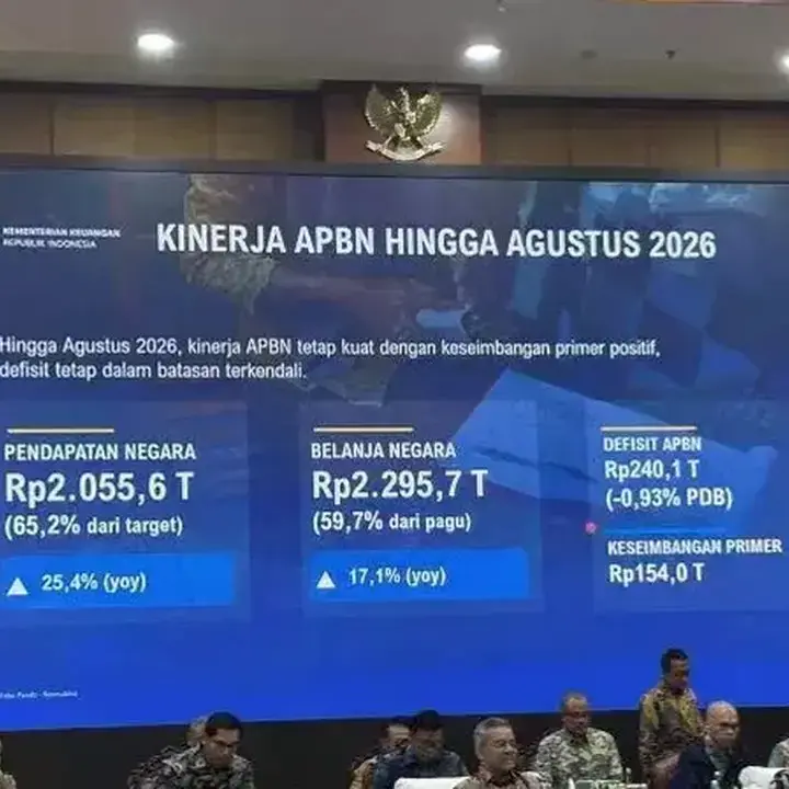 APBN Defisit Rp 240,1 Triliun per Agustus 2026, Kemenkeu Sebut Tetap Terkendali