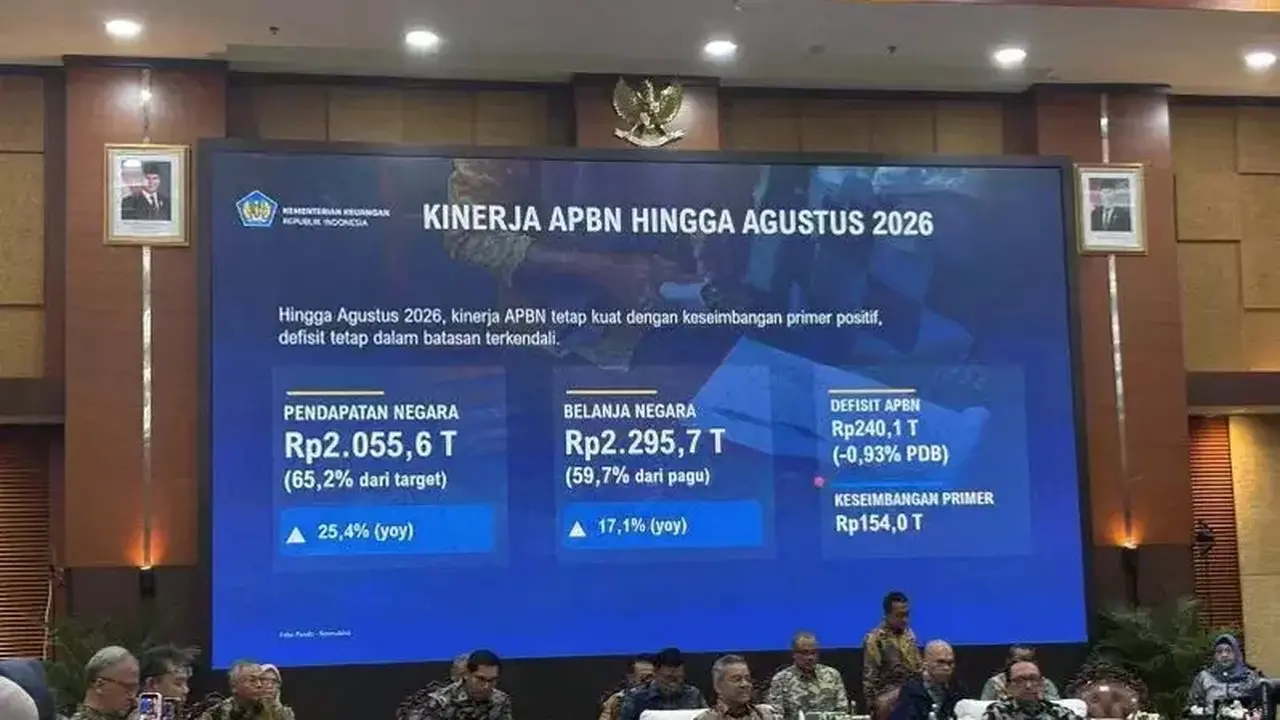 APBN Defisit Rp 240,1 Triliun per Agustus 2026, Kemenkeu Sebut Tetap Terkendali