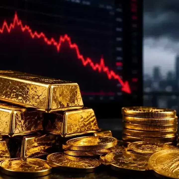 Emas Anjlok Tembus Level Terendah Sebulan Akibat Kenaikan Suku Bunga The Fed dan Minyak Mentah