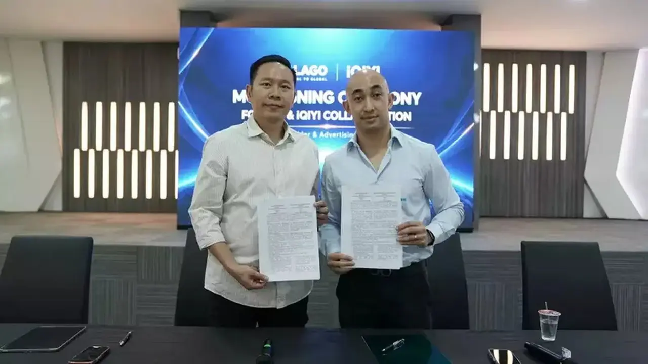Folago Jalin Kemitraan Strategis dengan iQIYI untuk Ekspansi Bisnis Konten dan Iklan Digital