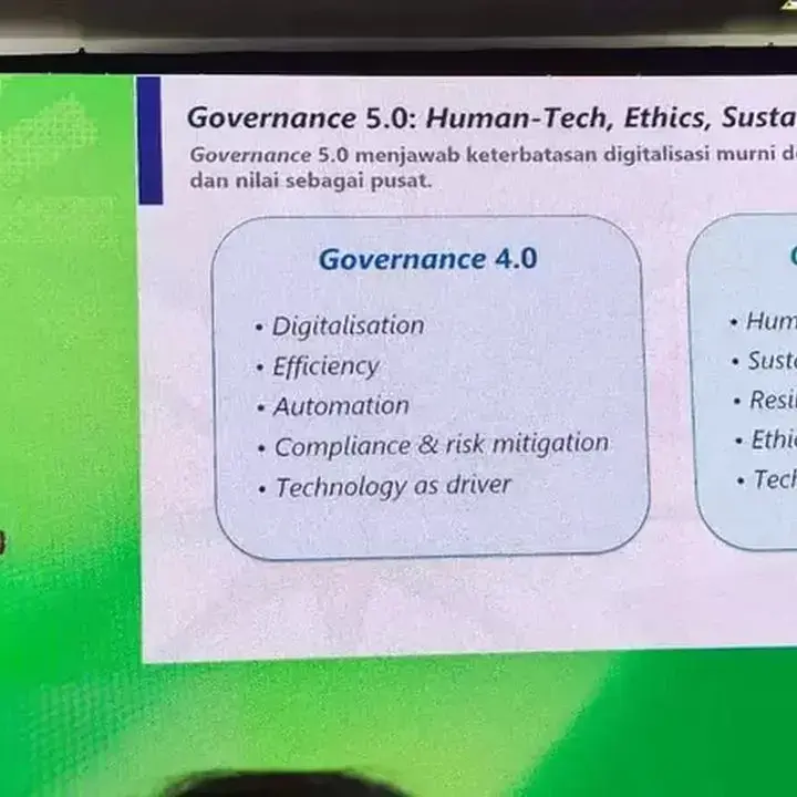 Governance 5.0: Etika dan Keberlanjutan Jadi Pilar Utama Tata Kelola Modern
