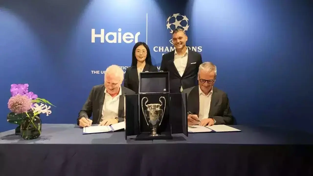 Haier Resmi Jadi Mitra Global UEFA Champions League Hingga 2031
