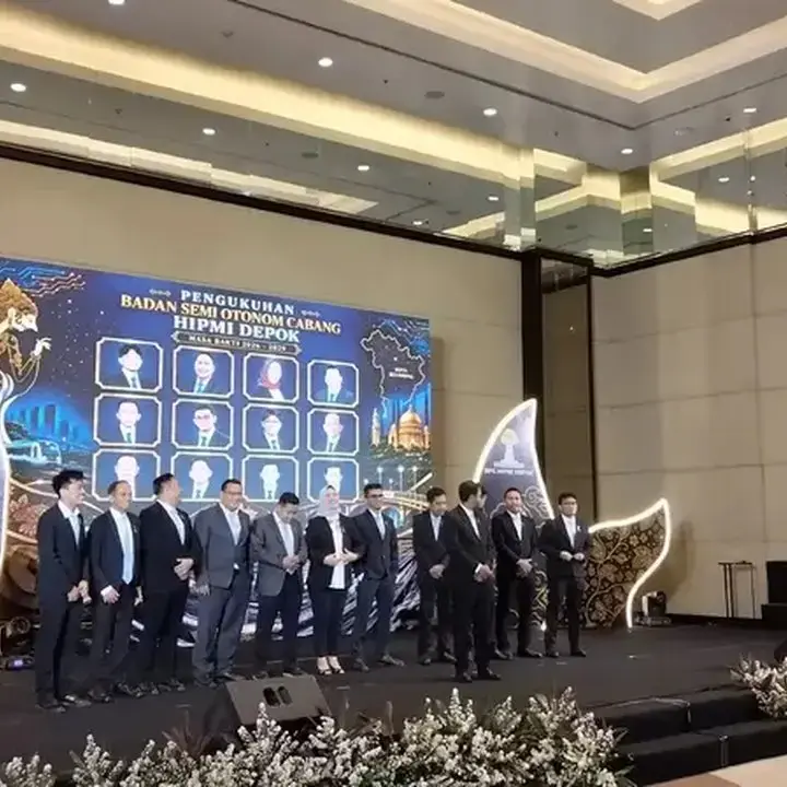 HIPMI Depok Lantik Pengurus Baru, Fokus Dorong UMKM Naik Kelas