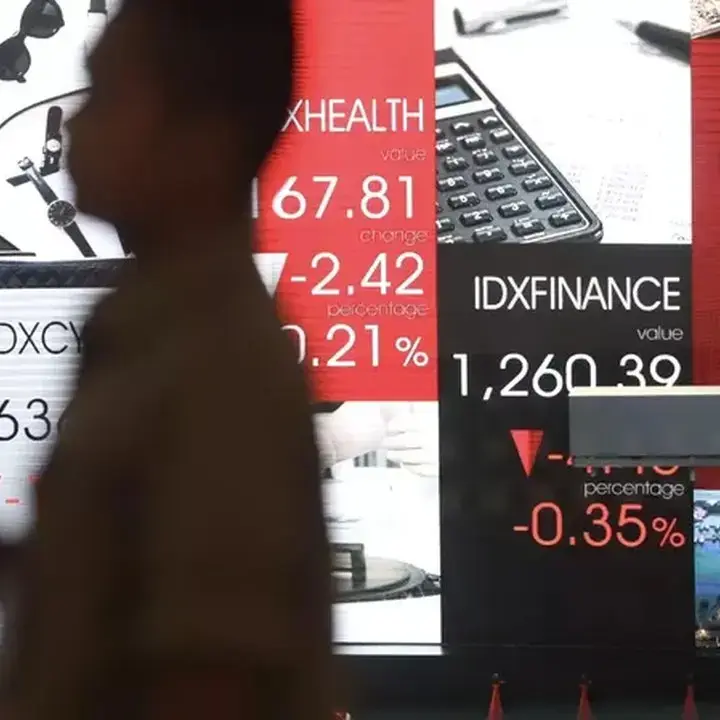IHSG Anjlok di Sesi I, 14 Saham Tembus Batas ARB
