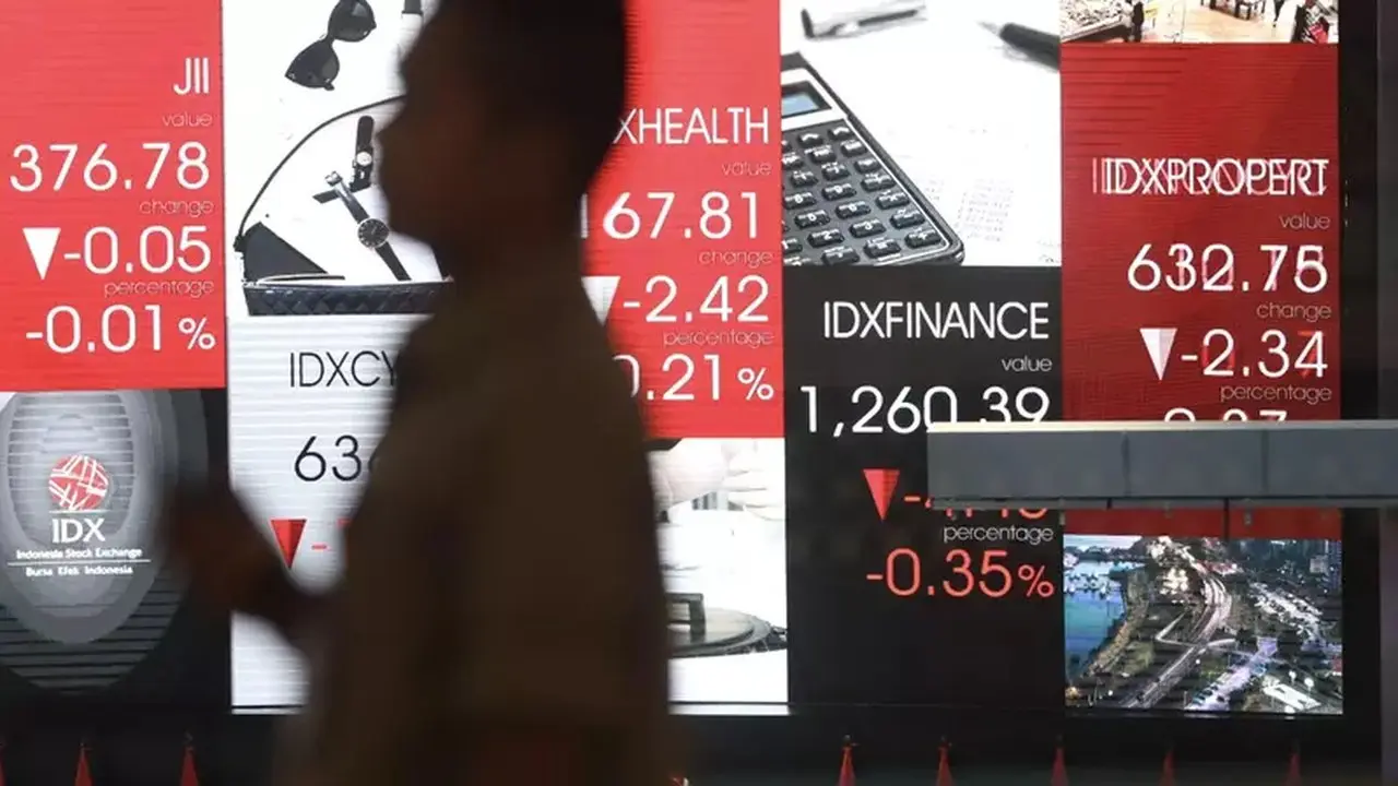 IHSG Anjlok di Sesi I, 14 Saham Tembus Batas ARB