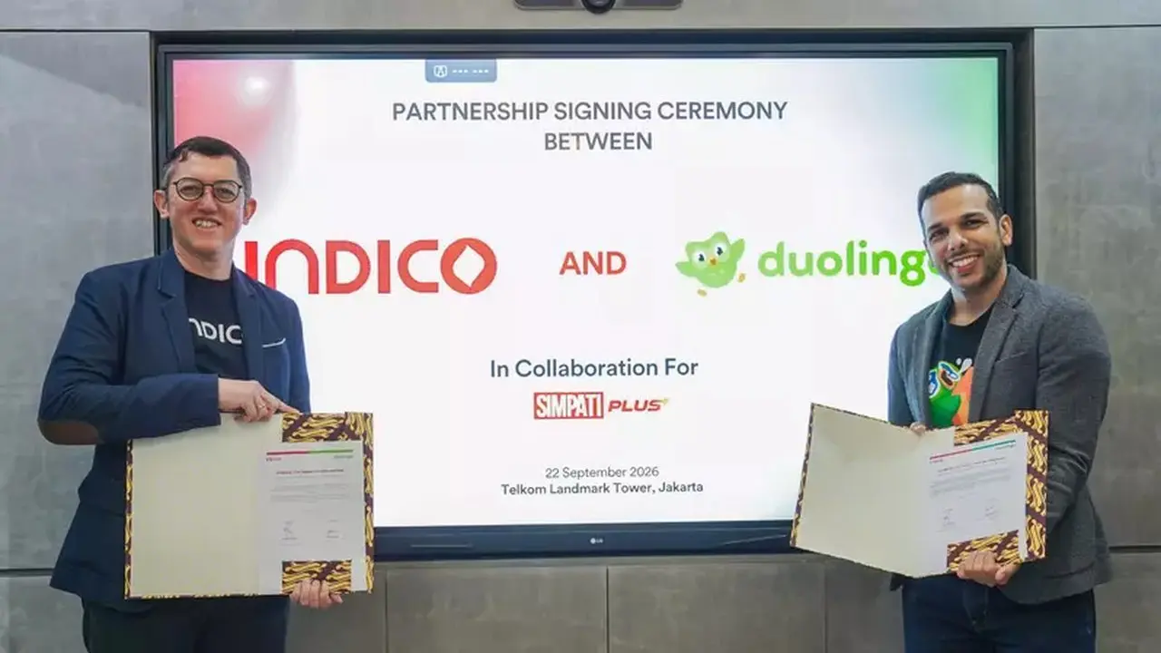 Indico Gandeng Duolingo, Perluas Akses Pendidikan Bahasa Digital Pelanggan Telkomsel