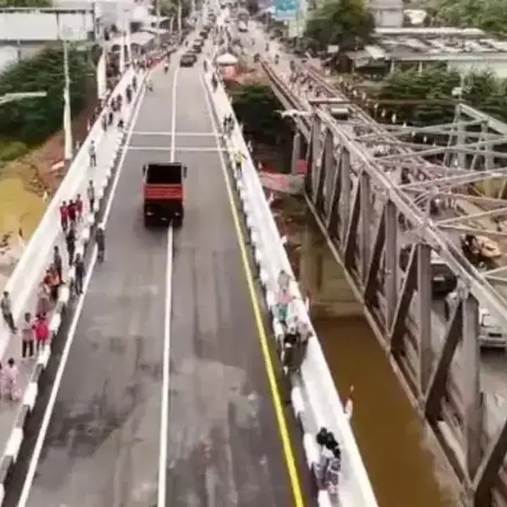 Jembatan Krueng Tingkeum Aceh Kembali Beroperasi Penuh Setelah Dibangun Ulang
